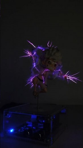 Tesla Coil Lightning Show! ⚡