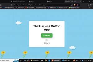 The Useless Button App
