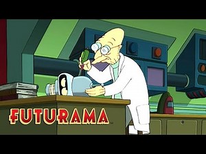 FUTURAMA | Season 2, Episode 15: Professor Farnsworth's Obituary | SYFY