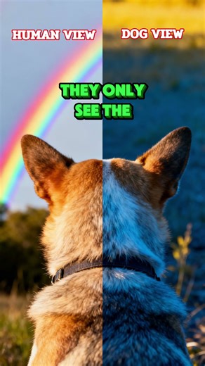 Dogs DON'T See in Black & White! 🌈🐶