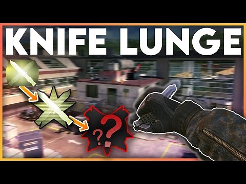 MEGA KNIFE LUNGE TUTORIAL (IW4X TRICKSHOTTING)