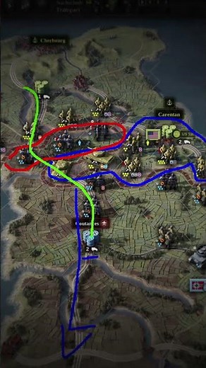 Die Schlacht im Bocage geht weiter #unityofcommand2 #wargames #letsplay