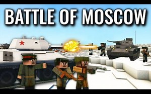 用Minecraft还原1941年莫斯科保卫战