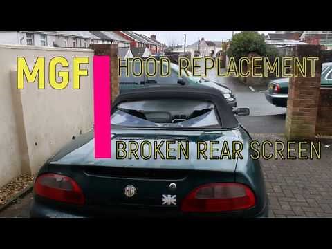 MGF Hood Replacement / Split Rear Window