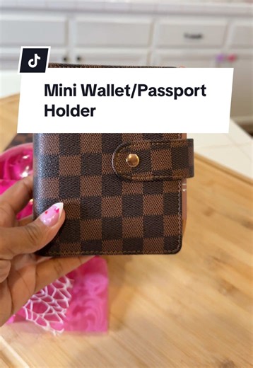 Stylish Mini Wallet and Passport Holder Restock