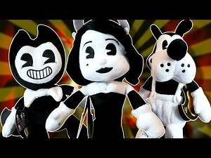The EXCLUSIVE Official BATIM Plush Set (With Squeaker) | Official Bendy and The Ink Machine Plushies