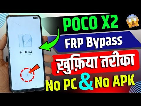 POCO X2 FRP Bypass Without PC | Google Account Unlock