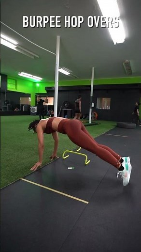 Burpee Hop Overs