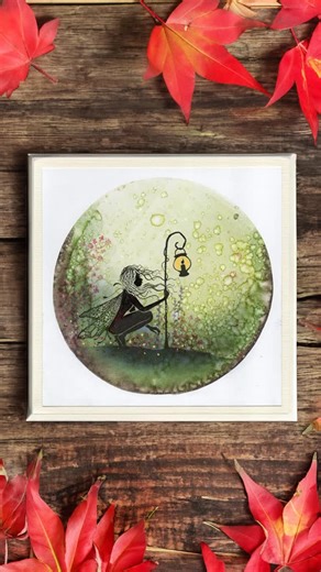 Lavinia Stamps on Instagram: "How quick and easy was this 😍 Learn this amazing Gel Press technique to achieve a beautiful design ✨ We hope you enjoyed this tutorial 💚 the full version of this video is available on our website which you can find by following this link - https://www.laviniastamps.com/serens-circle-of-light-by-tracey-dutton/"