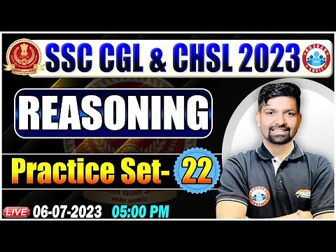 SSC CHSL 2023 Reasoning | SSC CGL 2023 Reasoning Practice Set | Reasoning Class By Sandeep Sir