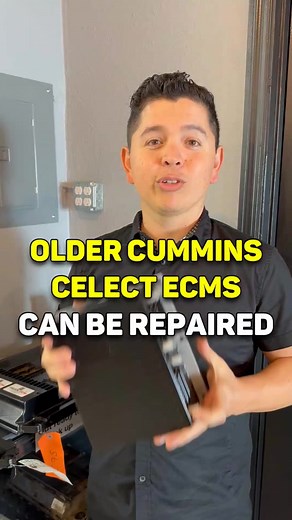 Can older Cummins ECMs be repaired? 🛠 Yes! Older Cummins N14, M11, L10 Celect or Celect Plus can be repaired. These ECMs can be hard to find, that's why repairing them is a good option, especially if you have a Celect model. 🔧 👀Do you have a bad Cummins ECM? 👉Follow me for more tips and advice. #ecms #ecmsrepair #dieseltrucks | Oscar Truck ECM