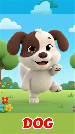 Dog Puzzle 🐶| Learn Animals | BINGO song #cocomelon #toddlerlearning #shorts