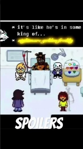 it's like he is in some kind of snowgrave for real this time spoilers deltarune in chapter 3 and 4