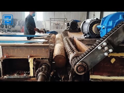 Wood Debarker Machine | Fast Log Debarking & Rounding for Sawmill Production