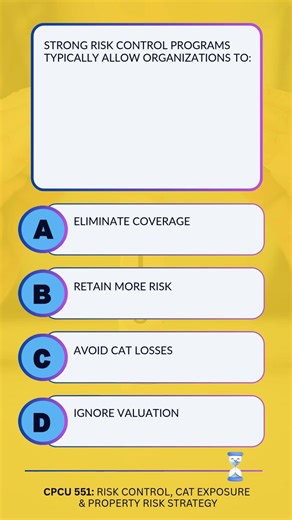 Control vs Insurance Decision