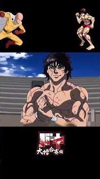 Saitama vs Baki –One Punch Man vs Demon Back Baki 🔥 #shorts #anime #saitama #baki