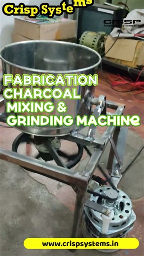 Charcoal Mixing and Grinding Machine | Final Year Mechanical Engineering Project | Diploma Project