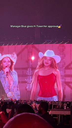 Beyoncé's Houston Concert: Blue Ivy Approves Vocals