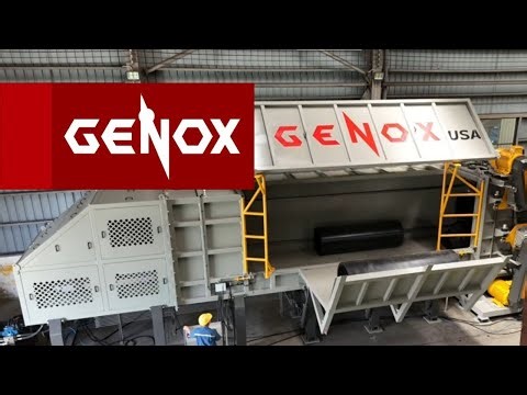 Shredders for Plastic Pipes｜Global Recycling Equipment - Genox