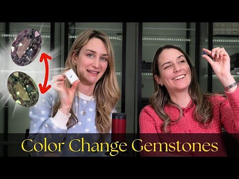 What are color change gemstones? Alexandrites, Garnets, Czarites & Sapphires