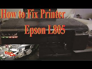 How to fix printer Epson L805