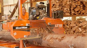 Cut Wider Logs Economically with the Wood-Mizer The LT15WIDE. This machine was designed for those who need to cut wider logs economically.Contact us for more information. | Wood-Mizer