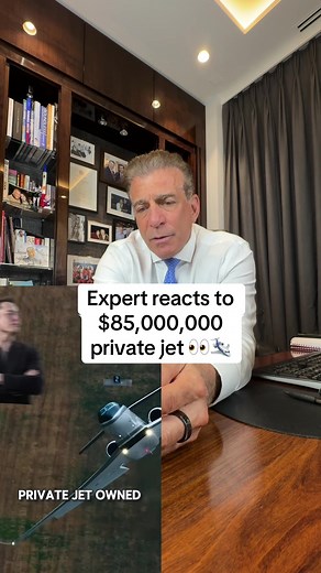 Expert Reacts to $85 Million Private Jet