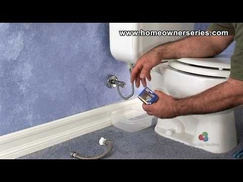 How to Fix a Toilet - Water Supply Valve Replacement - Part 1 of 2