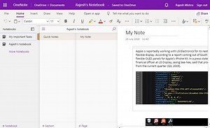 Access Sticky Notes On Onenote Mac App