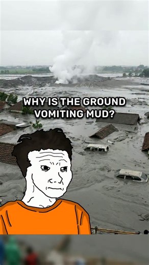 DARKEST VISION on Instagram: "In 2006, an energy company drilling for natural gas in Indonesia allegedly punctured a high-pressure underground mud chamber without proper protective casing. Hot, sulfuric mud began shooting out of the ground like a geyser. Engineers tried everything to stop it, including dropping giant chains of concrete balls into the crater to plug it, but the pressure was too high. The mud flow, known as "Lusi," has been erupting non-stop for over 18 years, burying 12 villages,