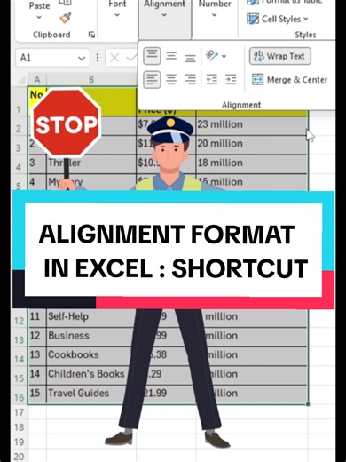 Shortcut Alignment Format in Excel: Quick Tips