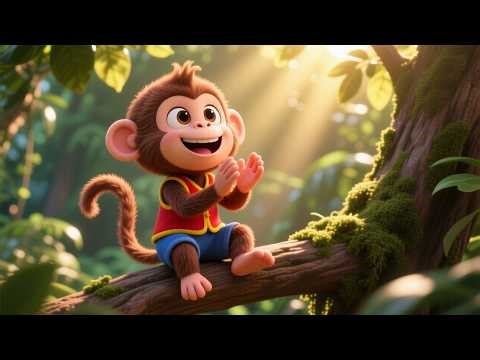 Monkey 123 Jungle Leap 🐵🌴🔢 | Learn Numbers for Kids | Fun Counting Adventure