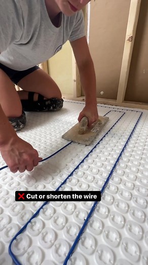 How to Install Heated Floors: DIY Bathroom Tile Installation Guide