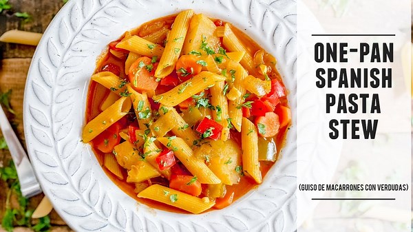 Classic Spanish Pasta Stew – A Heartwarming Dish