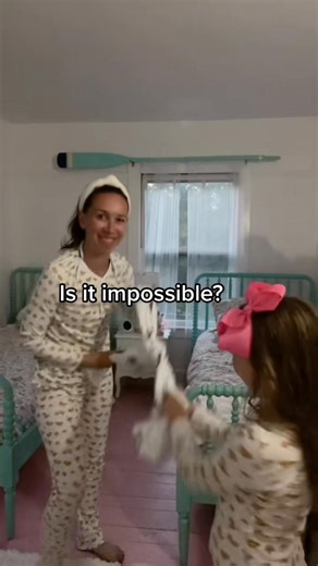I really thought we nailed it until I watched the video! Did you catch it? 😅 #challenge #funny #family | At Home With Shannon