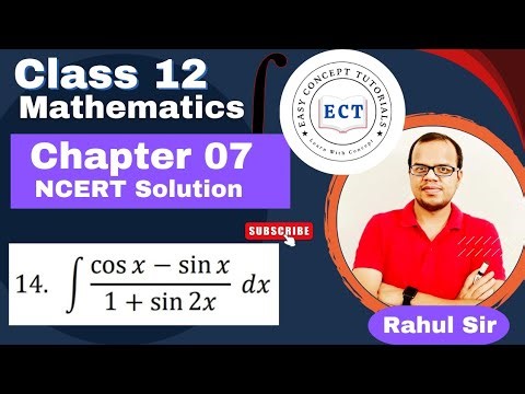 Class 12 Mathematics | Integrals | Chapter 7 | Ex 7.3 Q 14 I NCERT SOLUTION | Integration |