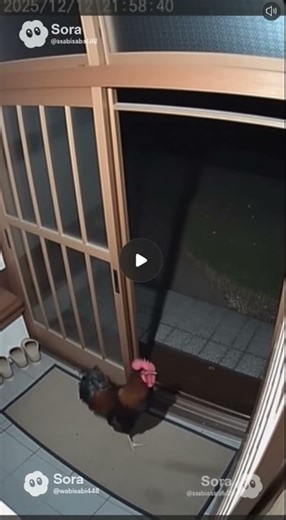 The brave chicken that protects its owner from bears ③