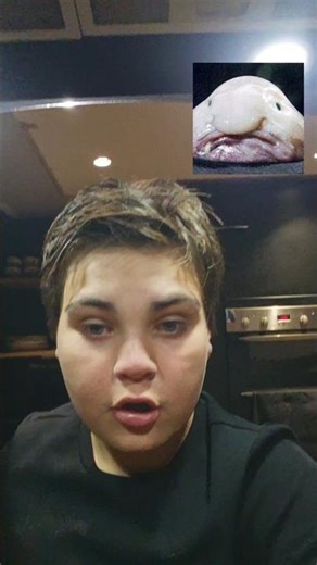 Do l look like a blob fish?🤣 #blobfish #stupid #beingsilly