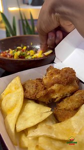 20K views · 241 reactions | The Cooking nurse六‍ shows you how you can take your Streetwise crunch to the next level with a tasty  sweet and sour mango salsa combo. Get the Streetwise crunch at any of our outlets at UGX 13,500 and dig in. #KFCSawaYaCrunch | KFC | Facebook