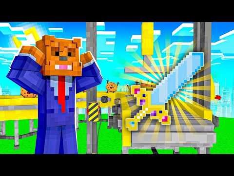 Making My MEGA Factory in Minecraft Cookie Camp!