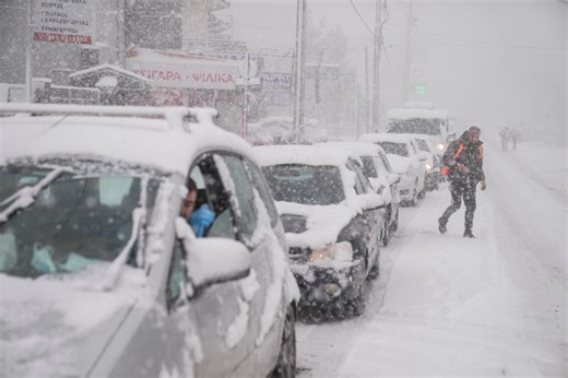 Deadly winter storm wreaks havoc in Greece, Turkey