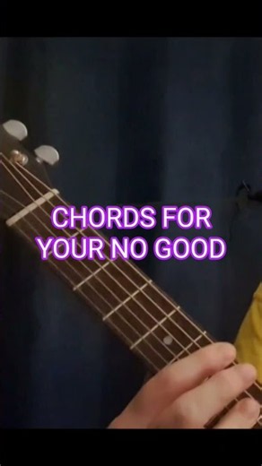 Chords for Your No Good, Linda Rondstadt Version, click on icon 4 full song #guitar #busking