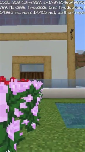MINECRAFT MODERN BUILDING HOUSE #shorts #vlog #gameplay