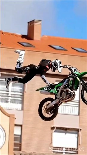 Stunts are only for real men💀 #dirtbike #stunts #trollface #edit #shorts