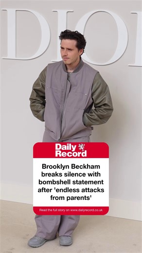 Brooklyn Beckham breaks silence with bombshell statement after 'endless attacks from parents' | Daily Record