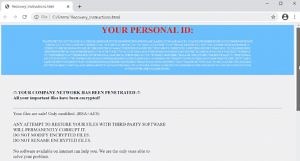 Remover Datalock Ransomware