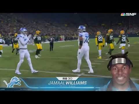 Jamaal Williams Naruto Player Introduction | Lions vs Packers