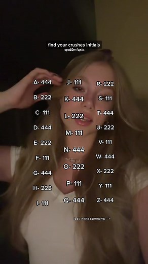 Find Your Crush's Initial Code With These Numbers | Crush Filter