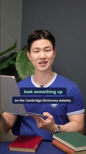 Real life English: 'look something up'