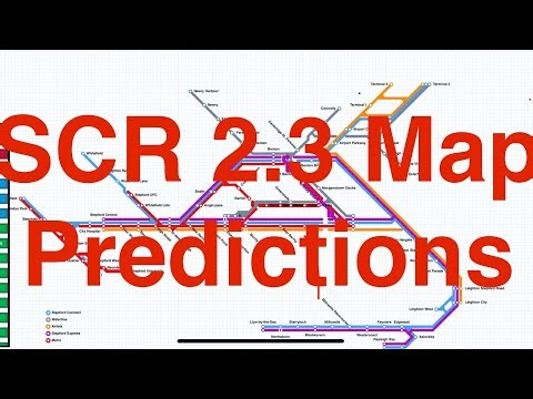 SCR Map Predictions (Using Metro Map Maker)